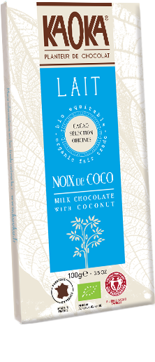 Chocolat Lait 32% cacao bio équitable
