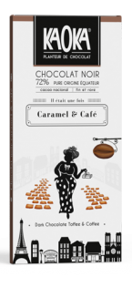 Chocolat Noir Caramel & Café Gamme Gourmet KAOKA