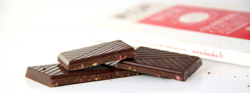 Tablette chocolat noir bio equitable cereales cranberries
